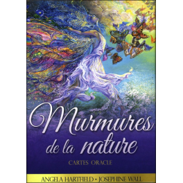 Murmures de la nature - Cartes Oracle  livre explicatif de 72 pages et de 50 cartes aux illustrations très subtiles 