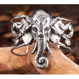 Bracelet éléphant, ouvert