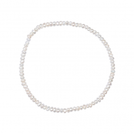 Bracelet, perle, d’eau douce diamètre  2 à 2,5 mm 