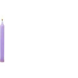 Bougie magnétisée Teintée Masse - Coloris Lilas Bougie magnétisée Teintée Masse - Coloris Lilas