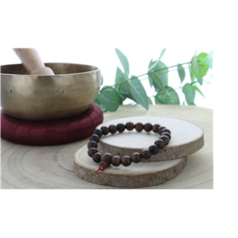 Bracelet Mala en Bois de Rose