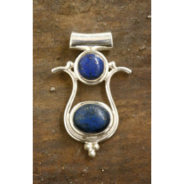 Pendentif Isis avec lapis lazuli ARGENT 925