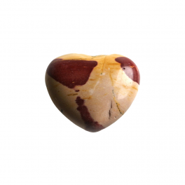 Coeur (coeur de poche), mookaite, 3,5 cm