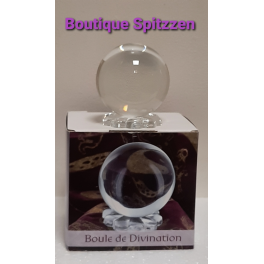 Boule de cristal 6 cm Qualité supérieure