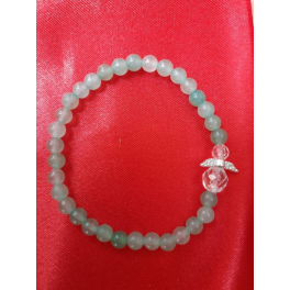 BRACELET ANGE GARDIEN  AVENTURINE 19cm