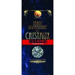 Tarot divinatoire des cristaux 72 lames - Coffret