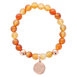 CORNALINE Bracelet et Pendentif Dosha