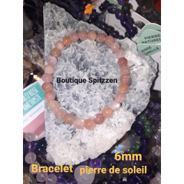 Bracelet pierre de soleil 6mn