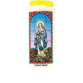 Neuvaine Vitrail : Vierge Marie