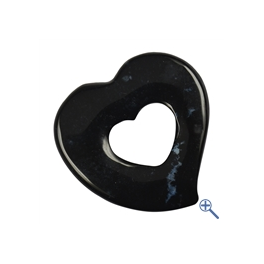 COEUR ONYX NOIR 5CMX5CM